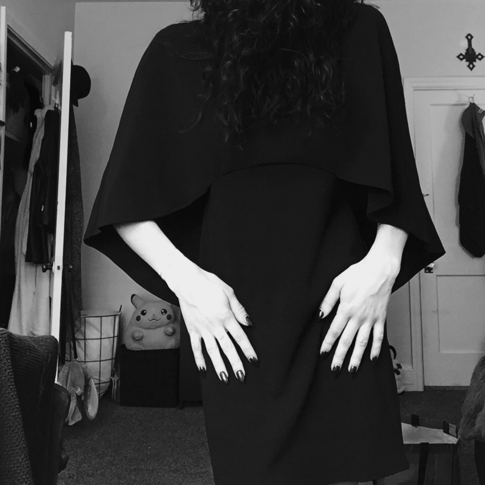ASOS cape dress